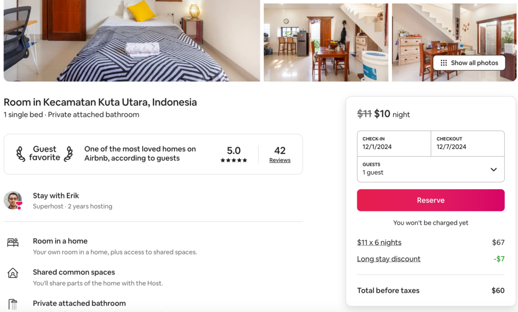 airbnb coupons for accomodations